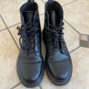 Doc Marten Combat Boots.